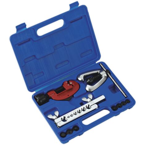 Sealey Premier Pipe Flaring & Cutting Kit 10pc AK506