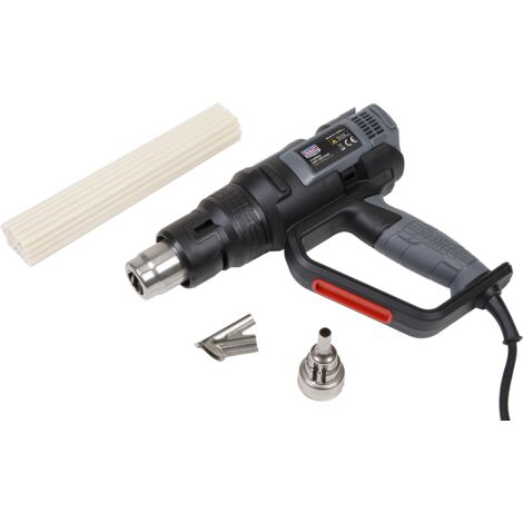 Sealey Premier Plastic Welding Kit including HS102 Heat Gun HS102K