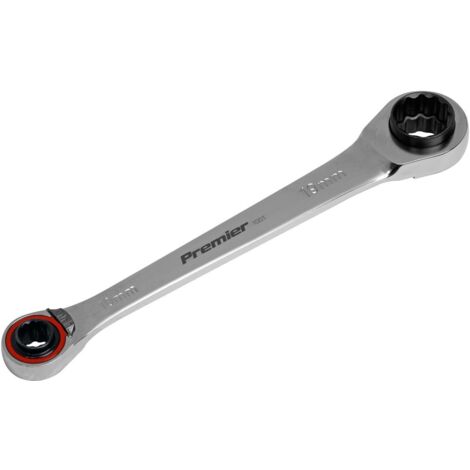 Sealey Premier Platinum 4-in-1 Reversible Ratchet Ring Spanner AK63948