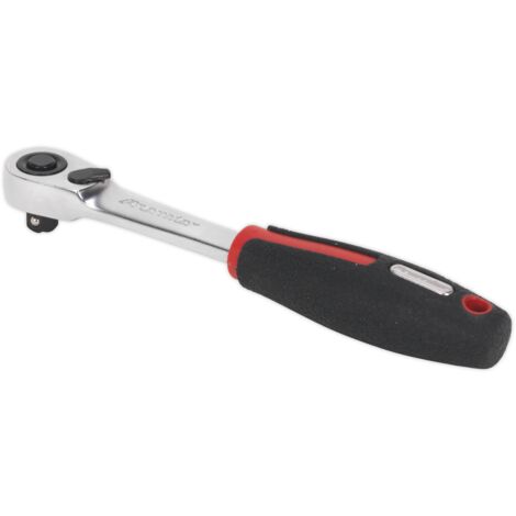 Sealey Premier Platinum Ratchet Wrench with Flip Reverse 1/4""Sq Drive AK8980