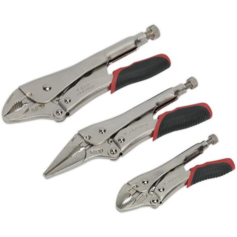 Sealey Premier Quick Release Locking Pliers Set 3pc AK6863