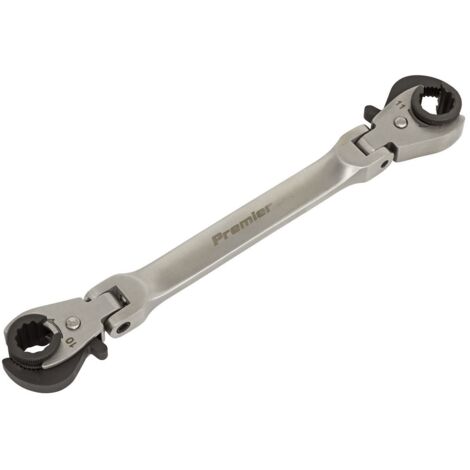 Sealey Premier Ratcheting Brake Pipe Spanner 10 x 11mm VS0347