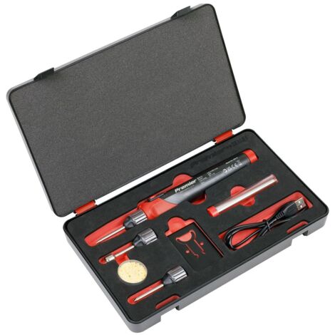 Sealey Premier Rechargeable Soldering Iron Kit 30W SDL11