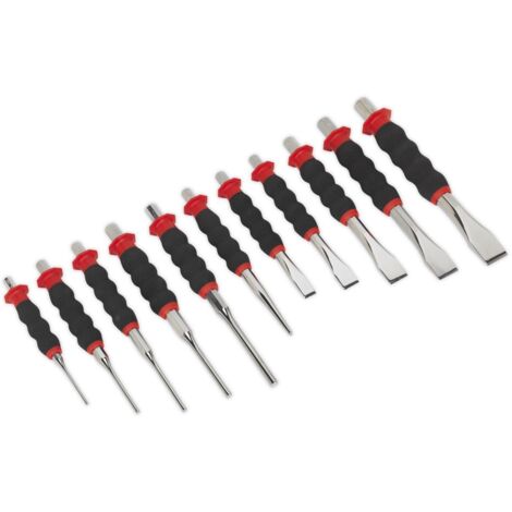 Sealey Premier Sheathed Punch & Chisel Set 11pc AK9135