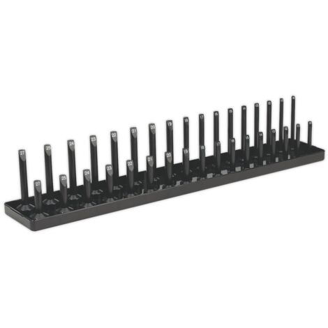 Sealey Premier Socket Holder 1/2""Sq Drive 10-27mm SH1217