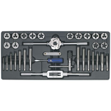 Sealey Premier Tap & Die Set with Tool Tray 33pc TBT26