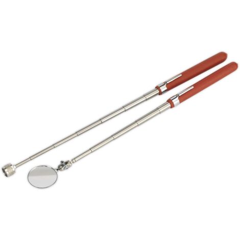 Sealey Premier Telescopic Magnetic Pick-Up & Mirror Set 2pc AK6527