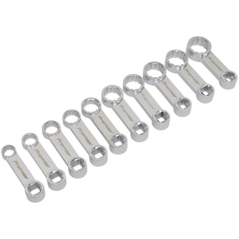 Sealey Premier Torque Adaptor Spanner Set 3/8""Sq Drive 10pc AK59895