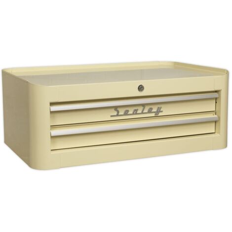 Sealey Premier&trade Retro Style Mid-Box Tool Chest 2 Drawer AP28102