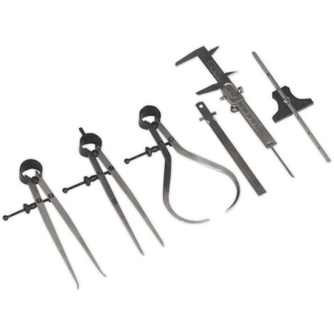 Sealey Professional Measuring Tool Set 6pc AK10000