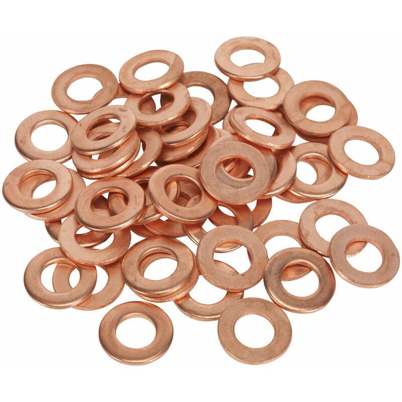 PS/000450 Stud Welding Washer 8 x 15 x 1.5mm Pack Of 50 - Sealey