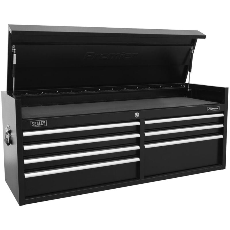Sealey - PTB141507 Premier Heavy-Duty Extra-Wide Topchest 7 Drawer 1415mm - Black