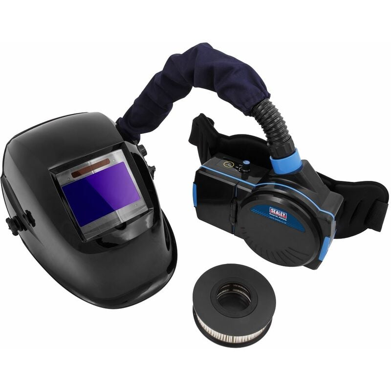 Welding Helmet with TH1 Powered Air Purifying Respirator (papr) Auto Darkening PWH616 - Sealey