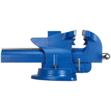 Sealey Quick Action Cast Iron Vice with Swivel Base 200mm QAV200