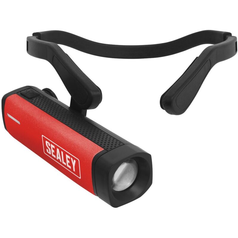 HT301R Rechargeable Head Torch 2.5W smd led - Sealey