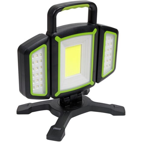 Sealey Rechargeable Flexible Floodlight 18W COB & 9W SMD LED LED18WFL