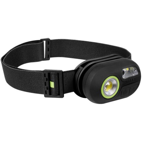 Sealey Rechargeable Headlight with Auto-Sensor 3W COB & 1W SMD LED HT300R