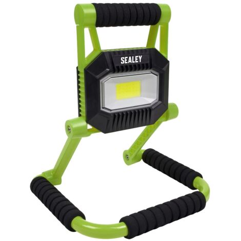 Sealey Rechargeable Portable Fold Flat Floodlight 10W COB LED LEDFL10W