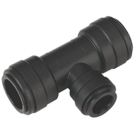 Sealey Reducing Air Pipe Tee 22- to 15mm Pack of 5 John Guest Speedfit CAS2215T