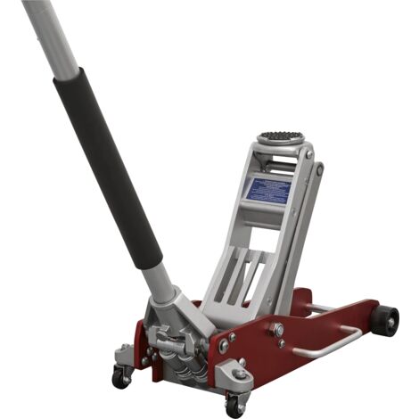 Sealey RJA2500 Premier Low Profile Aluminium Trolley Jack with Rocket Lift 2.5 Tonne