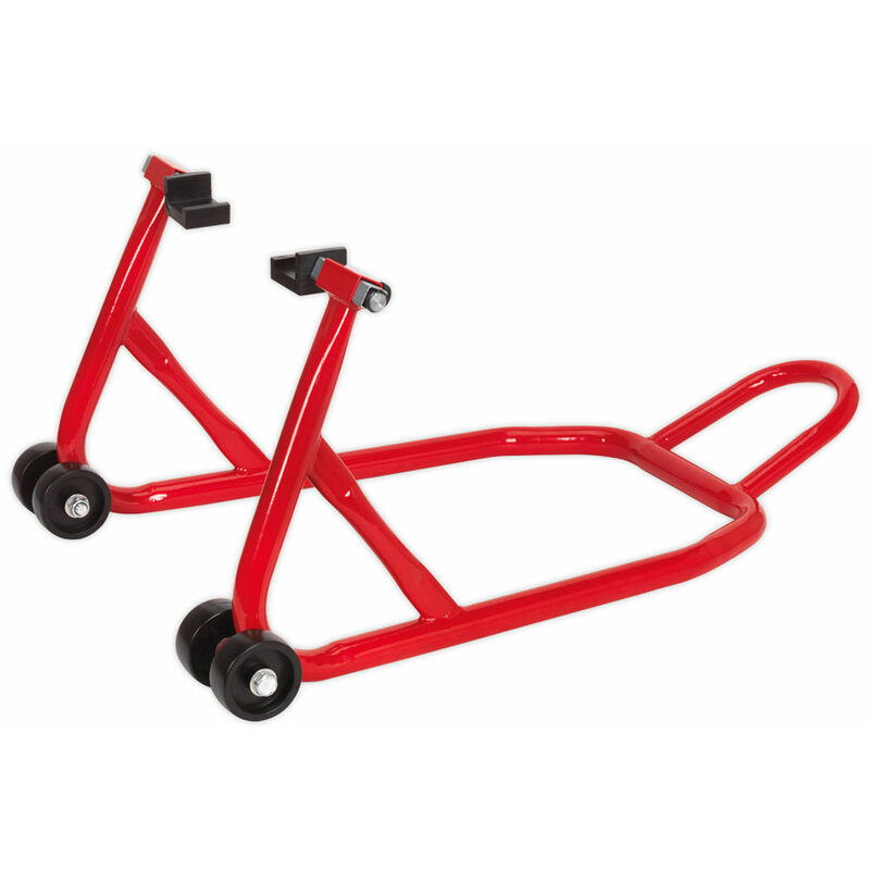 RPS2 Universal Rear Wheel Stand with Rubber Supports - Sealey