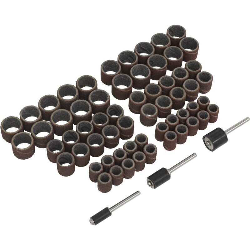 Sealey - RTA63SB Rotary Tool Sanding Bands Set 63pc