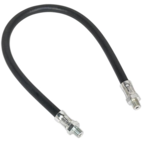 Sealey Rubber Delivery Hose Flexible 450mm 1/8""BSP GGH450