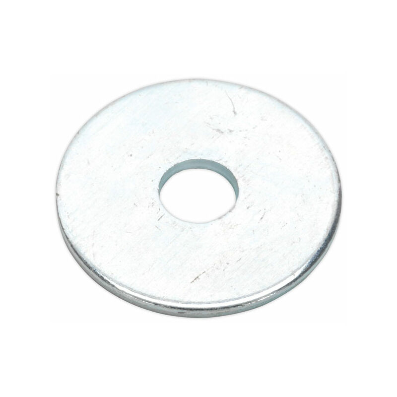 Sealey - RW625 Repair Washer M6 x 25mm Zinc Plated Pack of 100