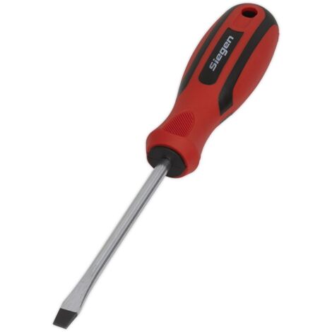 Sealey S01174 Siegen Slotted Screwdriver 6 x 100mm