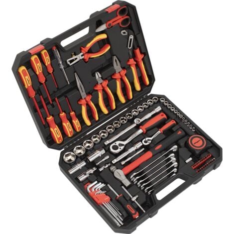 Sealey S01217 Siegen Electrician's Tool Kit 90pc