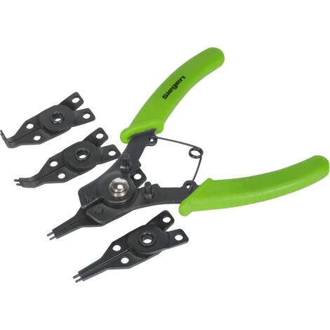 Sealey S0457 Siegen Internal/External Circlip Pliers Set