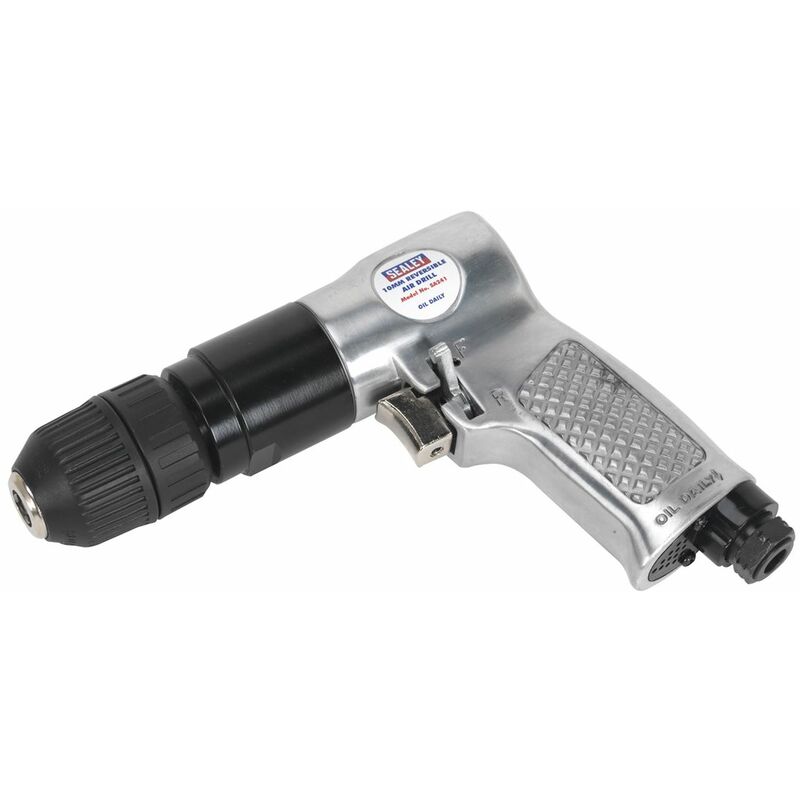 Sealey - Air Drill �10mm Reversible with Keyless Chuck SA241