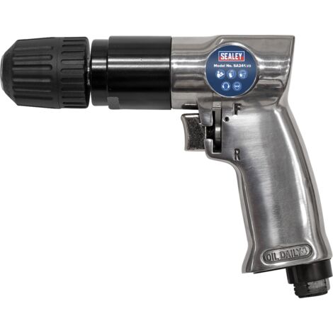 Sealey SA241 Reversible Air Drill 10mm with Keyless Chuck