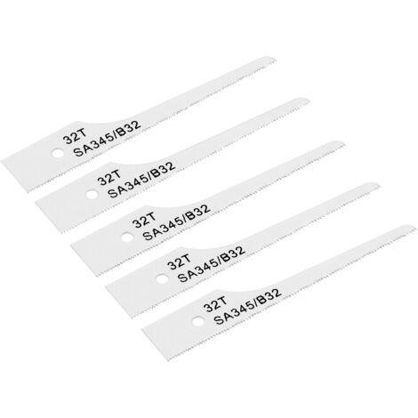 Sealey SA345/B32 74mm HSS Air Saw Blade 32tpi - Pack of 5