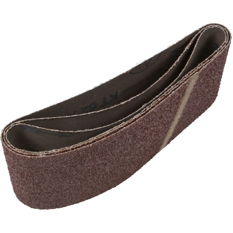 Sealey - CB16124/3 100 x 610mm Sanding Belt 24Grit - Pack of 3