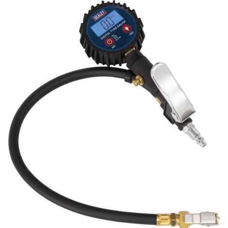 Sealey SA400 Digital Tyre Inflator with Clip-On Connector