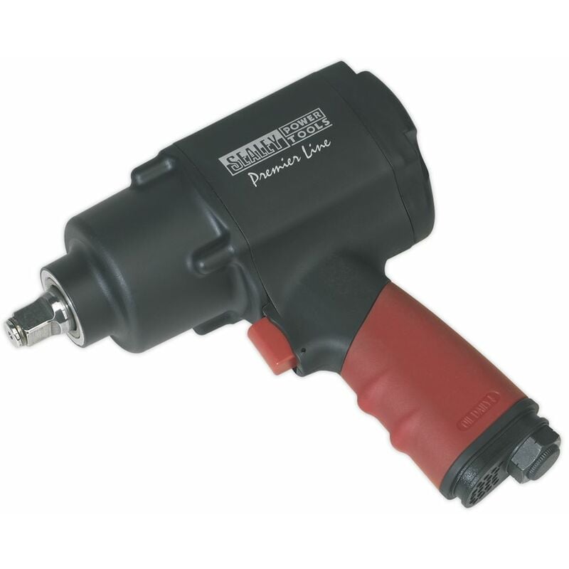 Sealey - Air Impact Wrench 1/2''D Twin Hammer Torque 1400lb.ft 1900Nm SA6002