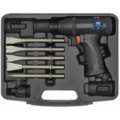Sealey SA613 Premier Medium Stroke Composite Air Hammer Kit