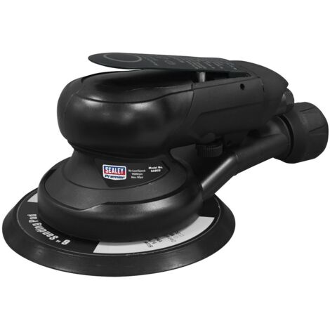 Sealey SA803 Air Palm Orbital Sander 6"" �150mm Dust-Free