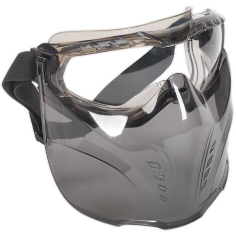 Sealey Safety Goggles with Detachable Face Shield SSP76