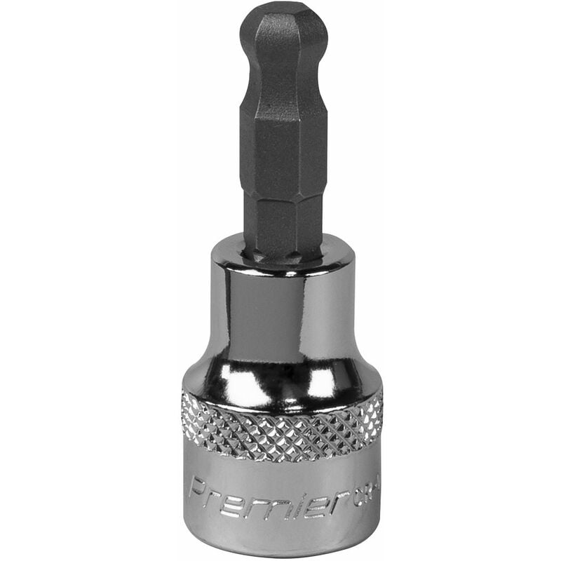 Sealey - Ball-End Hex Socket Bit 7mm 3/8''Sq Drive SBBH005