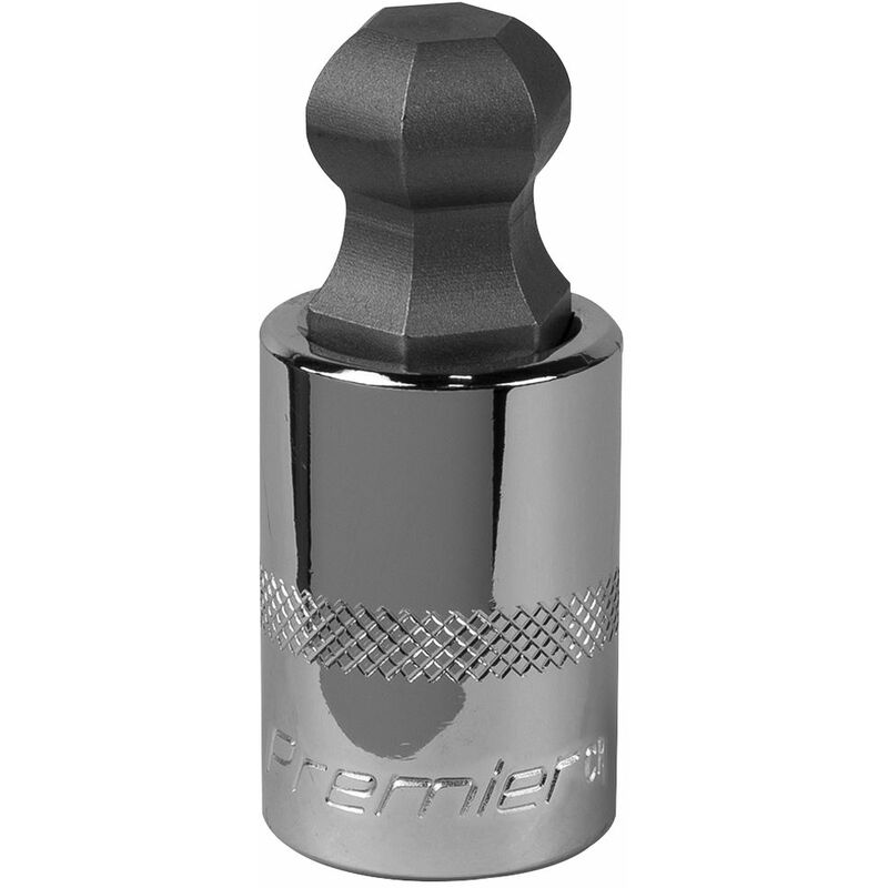 Ball-End Hex Socket Bit 17mm 1/2''Sq Drive SBBH012 - Sealey