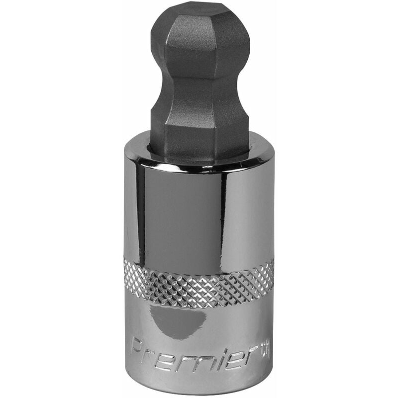 Sealey - Ball-End Hex Socket Bit 14mm 1/2''Sq Drive SBBH011