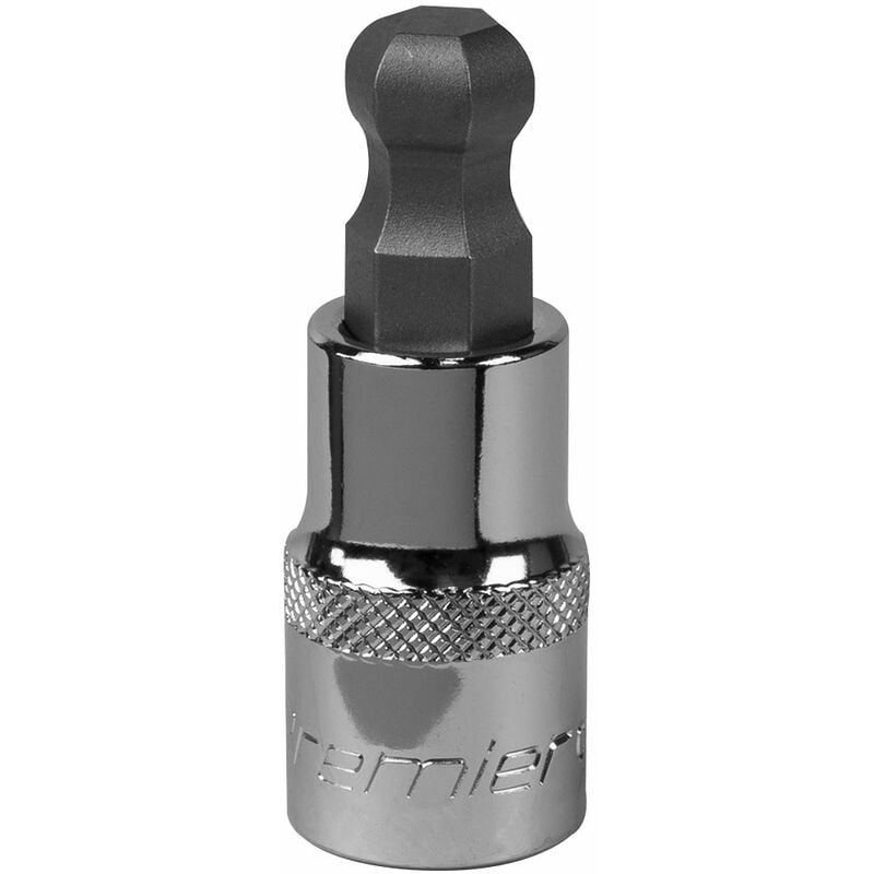 Ball-End Hex Socket Bit 12mm 1/2''Sq Drive SBBH010 - Sealey