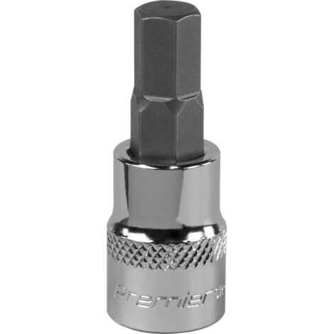 Sealey SBH012 Premier Hex Socket Bit 3/8"Sq Drive 9mm