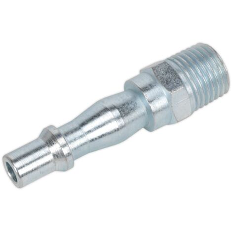 Sealey Screwed Air Adaptor Male 1/4""BSPT Pack of 5 AC04