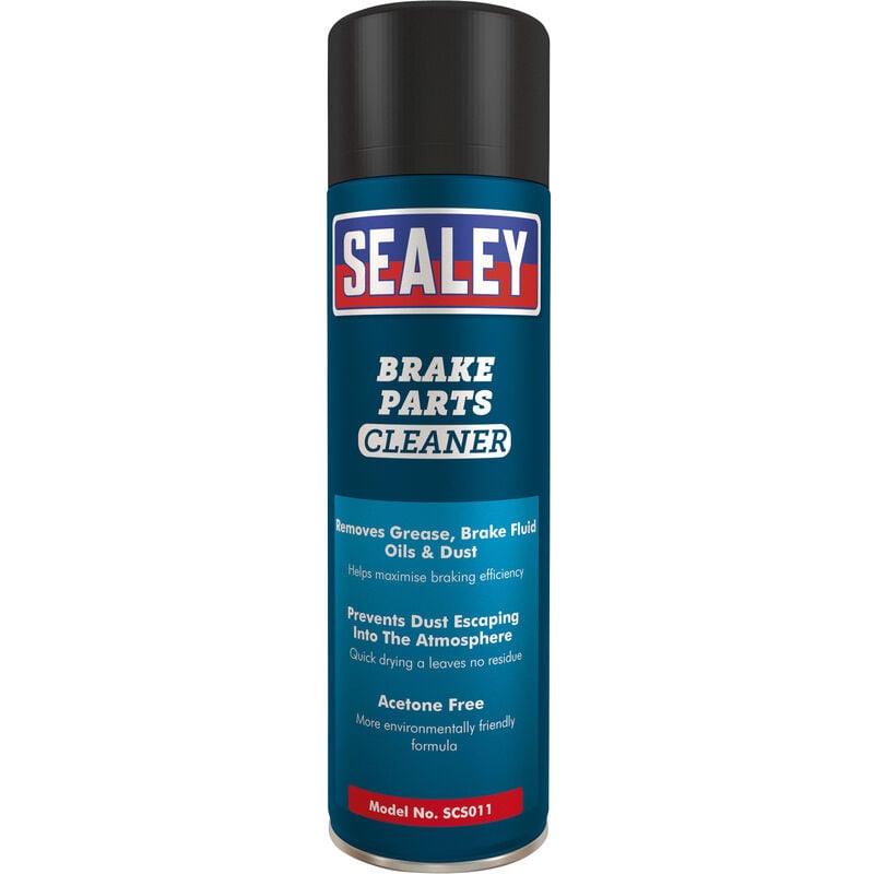 Sealey Brake Parts Cleaner 500ml Pack of 6 SCS011