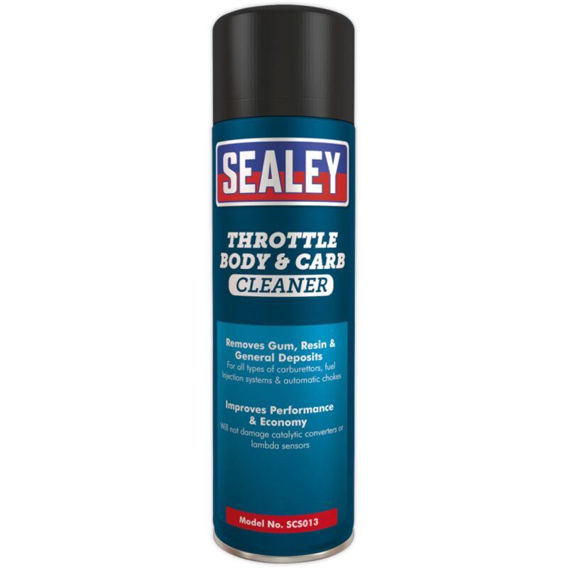 SCS013S Throttle Body & Carburettor Cleaner 500ml - Sealey