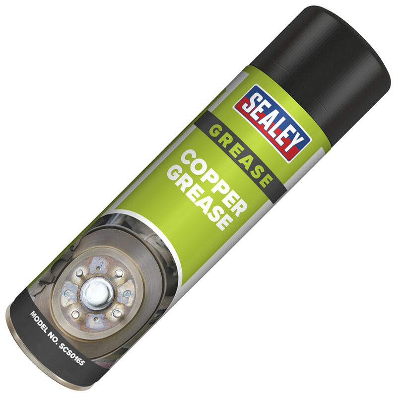 SCS016S Copper Grease Lubricant 500ml - Sealey