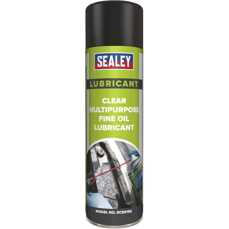Sealey - SCS019S Clear Multipurpose Fine Oil Lubricant 500ml